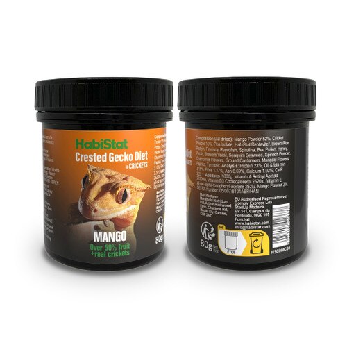 Mango & Cricket Diet 80g packaging